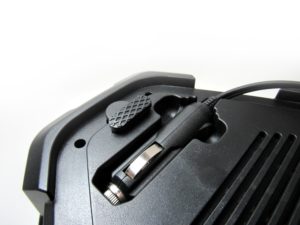 Air compressor power cord storage