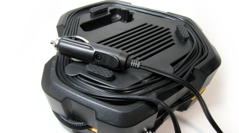 Power cord wound up